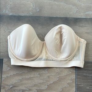 Lively Cream Bandeau with Structured Support